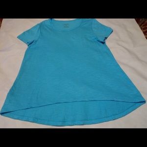 Chico's Turquoise Top Size 1 (Medium 8-10) EUC